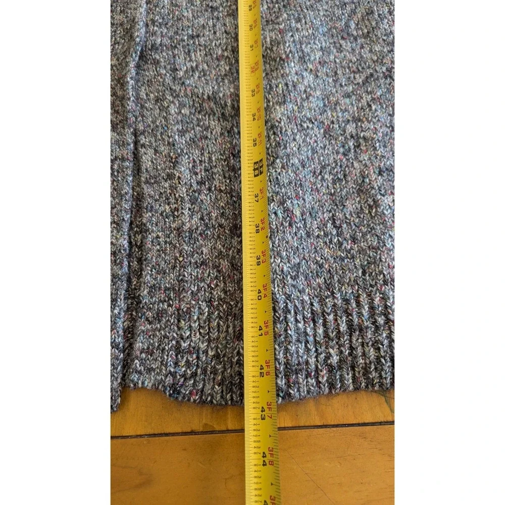 Cabi Coffee House Duster Cardigan Sweater Knit Open Front Multicolor Size S‎